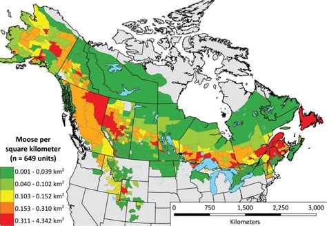 moose range map